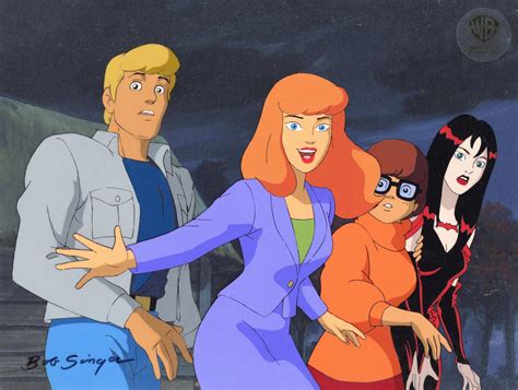 Scooby-Doo And The Witch's Ghost Original Production Cel On Original Background | lupon.gov.ph