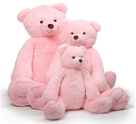 Darling Tubs 65" Pink Life Size Plush Teddy Bear - Giant Teddy Bears