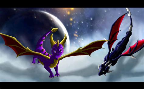 .:Spyro and Cynder:. by Kryptangel on DeviantArt