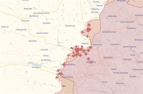 Russia increasingly threatens Ukrainian army's supply lines west of Donetsk's Avdiivka - British ...