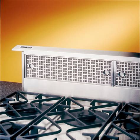 36-inch 500 CFM Downdraft range hood in stainless steel | Range hood, Broan, Downdraft range hoods