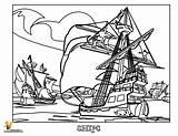 Pirate Ship Coloring Pages  Free Printable Templates sketch template
