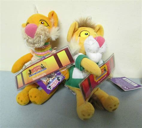 Between the Lions Eden Plush Doll Bookmark Set 5 Theo Lionel Cleo & Leona Click | #1844002646