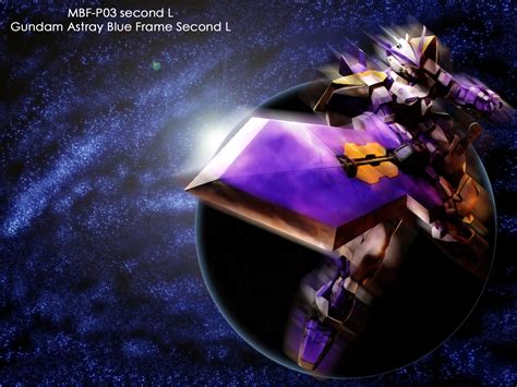 Mobile Suit Gundam SEED Astray Wallpaper: Astray Blue Frame Second L - Minitokyo