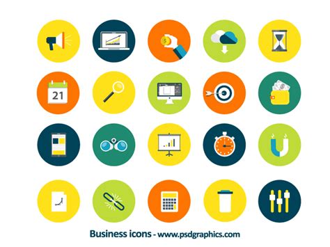 Free Business Vector Icons - Icons - Fribly | Business icons vector ...