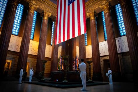 DVIDS - Images - USS Indianapolis Sailors Visit the Indiana War Memorial Museum [Image 4 of 17]