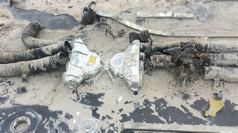 PHOTOS: SpaceX Rocket Debris Found on North Carolina Beach