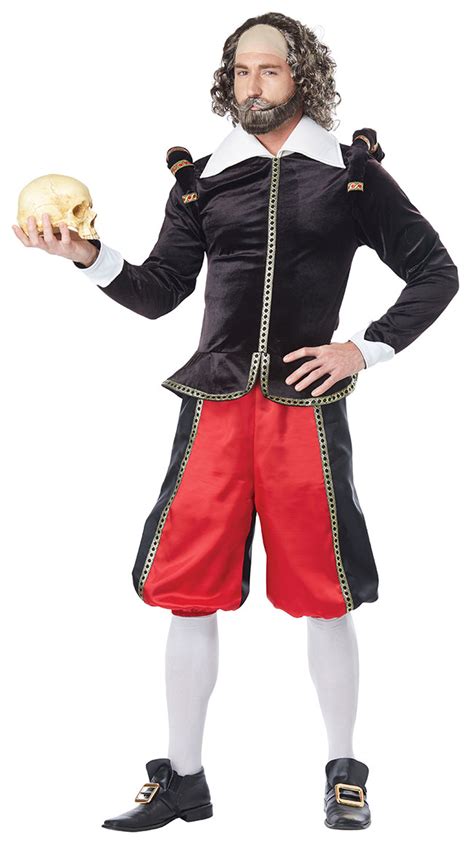 William Shakespeare Costume, men's poet costume - Yandy.com