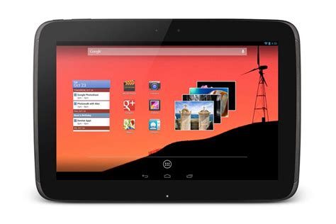 Overview of Google Nexus 10 tablet: Review & Specs