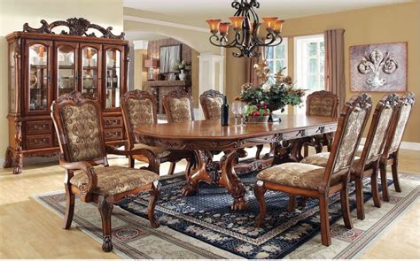 932344 Gela Oak Dining Set | Von Furniture | Free Shipping