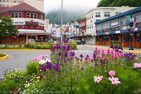 Downtown Juneau, Alaska | Photos by Ron Niebrugge