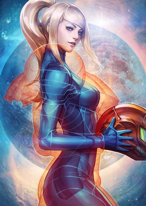 HD wallpaper: Samus Aran, Zero Suit Samus, Metroid, Nintendo, artwork, fan art | Wallpaper Flare