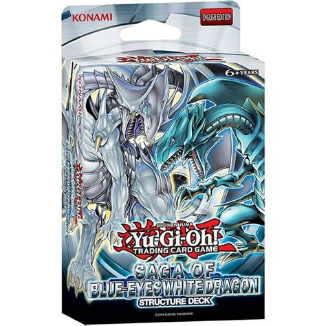 Yu-Gi-Oh! Saga Blue Eyes White Dragon Reprint Deck - Walmart.com - Walmart.com