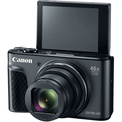 Canon SX730 HS is a Selfie-Ready 40x Zoom Pocket Camera with 1080/60p Video