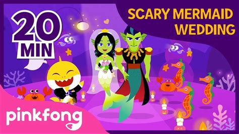 Mermaid Wedding and more | +Compilation | Baby Shark Halloween Songs | Pinkfong Songs for ...