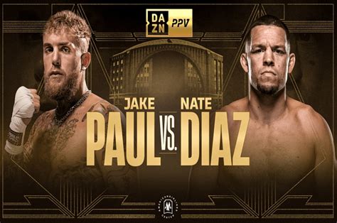 Jake Paul vs Nate Diaz Live Stream – Watch Live Online