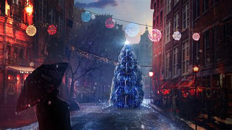 Christmas Eve Lights Wallpapers | HD Wallpapers | ID #19400