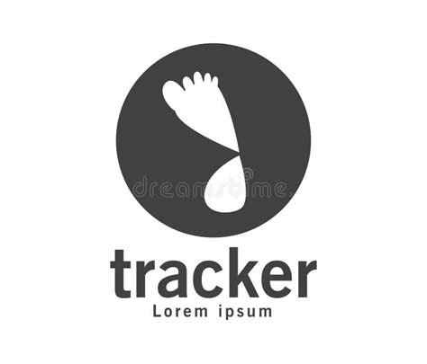 Tracker Logo Design stock illustration. Illustration of destination ...