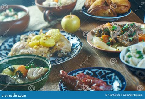 Tatar cuisine stock photo. Image of ochpochmak, view - 146162136