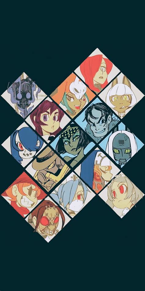 Skullgirls, anime, dibujo, games, HD phone wallpaper | Peakpx