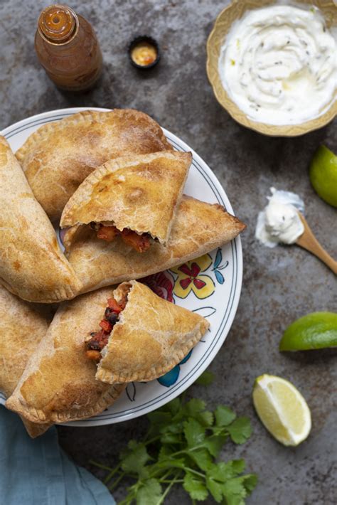 vegetarian sweet potato empanadas - the perfect snack!