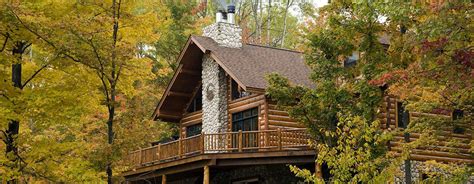 Home Exterior Half Log Siding | Log Cabin Siding Products