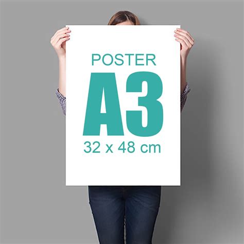 Jual Cetak Poster ukuran A3 Lebih Tebal & Mengkilap Indonesia|Shopee ...