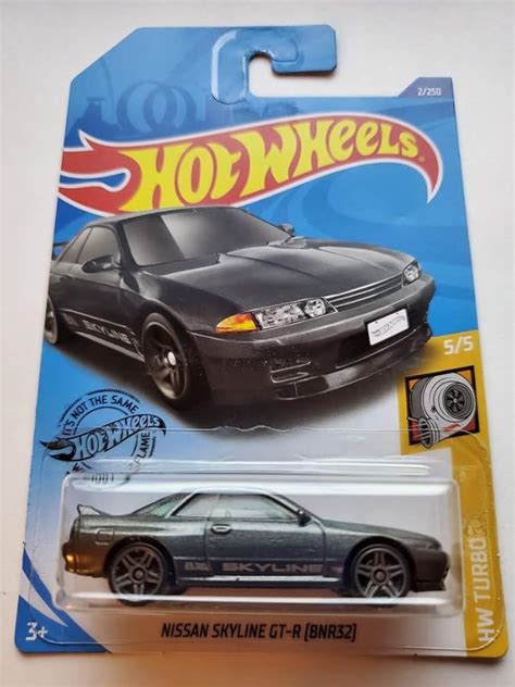 Amazon.com: Hot Wheels 2020 Hw Turbo Nissan Skyline GT-R [BNR32], 2/250 ...