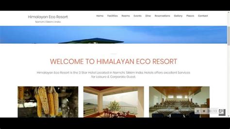 Himalayan Eco Resort, Namchi, Sikkim, India, Book best 3 Star Hotel in N... | Sikkim, Resort ...