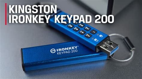 Kingston IronKey Keypad 200 Encrypted USB | FIPS 140-3 with XTS-AES 256 ...