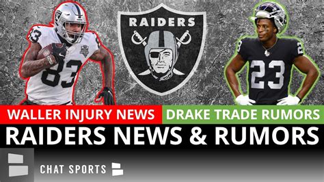 Darren Waller Injury News From Adam Schefter + Kenyan Drake Trade Rumors After Ameer Abdullah ...