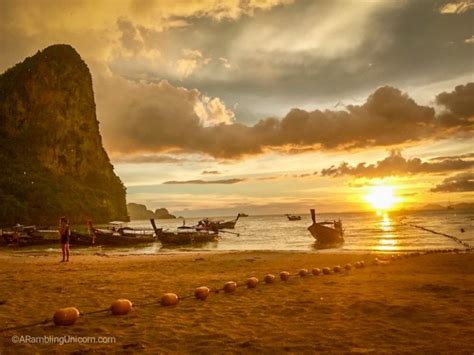 Railay Beach Sunset: A Magical Experience in a Thai Paradise | A ...