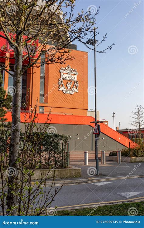 Liverpool Anfield Stadium, England . Liverpool, England - March 23 ...