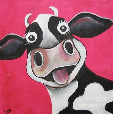 funny cow cartoon pictures - Google Search Cow Painting, Canvas Art Painting, Stone Painting ...