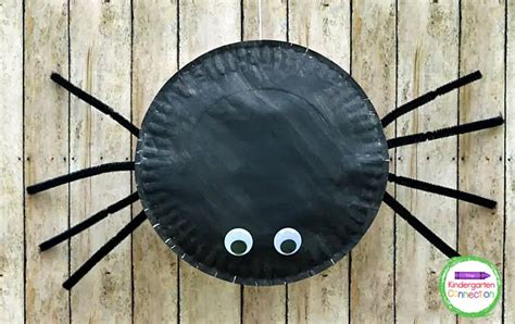 Paper Plate Spider Craft - The Kindergarten Connection