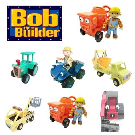 Bob The Builder Take Along SCOOP And SCRAMBLER Die-cast Vehicles By TOMY New ...