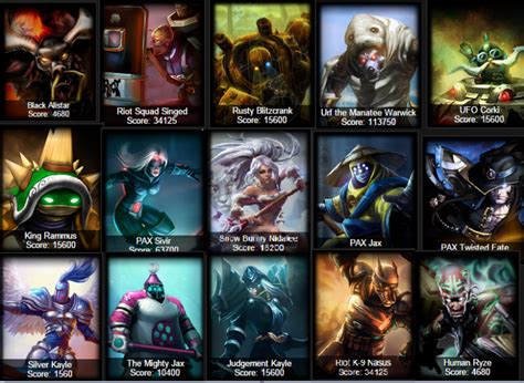 Lol Account #2 - 315 skins - Most rare skins - LoLSkinShop