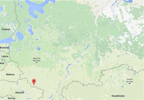 Where is Belgorod on map Russia