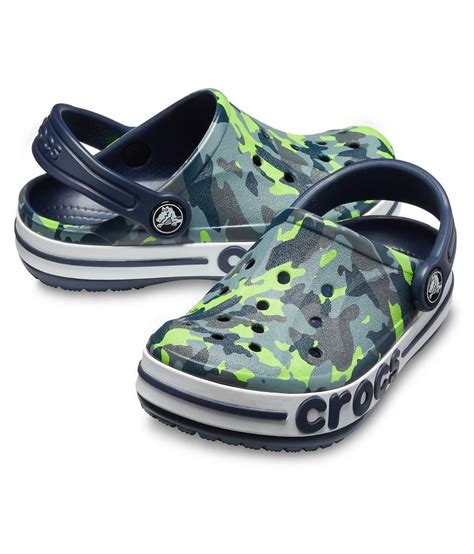 Crocs Bayaband Graphic Navy Boys Clog Price in India- Buy Crocs ...