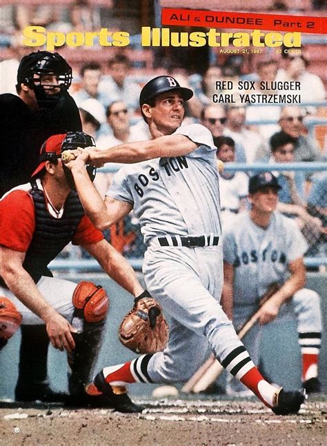 Boston Red Sox Carl Yastrzemski... Sports Illustrated Cover by Sports ...