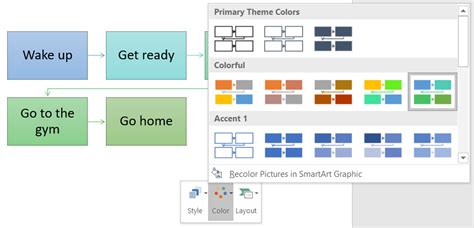 Flowchart In Word Smartart