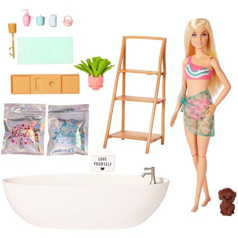 Barbie Doll & Bathtub Playset | BIG W