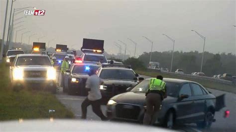 Florida state trooper struck by car after pushing bystander out of harm ...