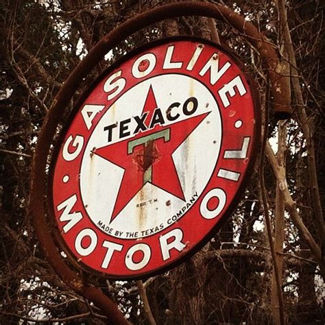 vintage texaco sign found at abandoned gas station. #southcarolina #retro | Texaco vintage ...