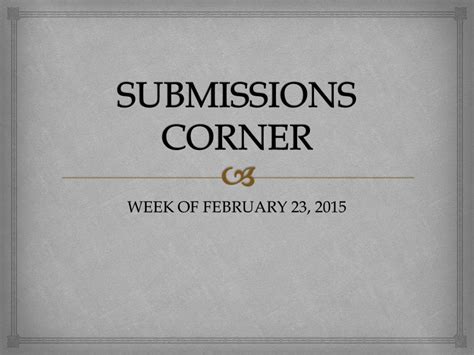 Submissions Corner: Some Literary Journals Seeking Submissions – Ex Libris