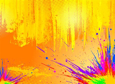 Color Splash Vector Background Vector Art & Graphics | freevector.com