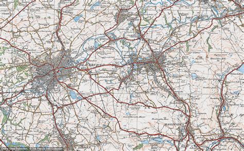 Old Maps of Oswaldtwistle, Lancashire - Francis Frith