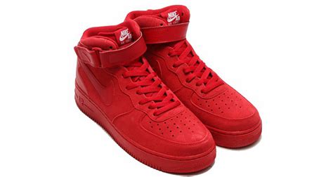 All-Red Nike Air Force 1 Mid Releasing Next Year | Nice Kicks