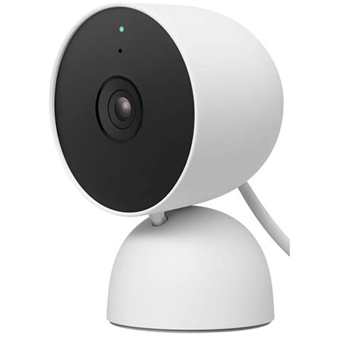 Google 1080p Nest Cam Indoor Wired (Snow) GA01998-US B&H Photo