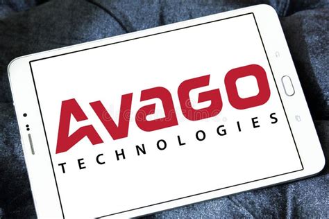 Avago Technologies Company Logo Editorial Image - Image of company, logos: 112906315